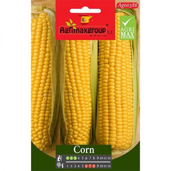 Agrimax Yellow Sweet Corn Premium Quality Seeds